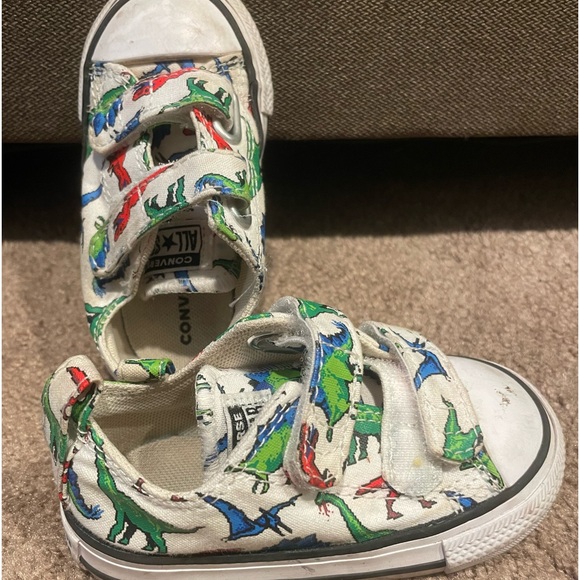 Converse Dinosaur Toddler Sneakers - Picture 2 of 4